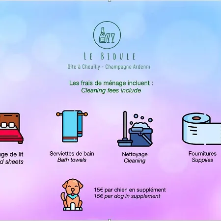 Lejlighed « le Bidule », Au Coeur De La Champagne